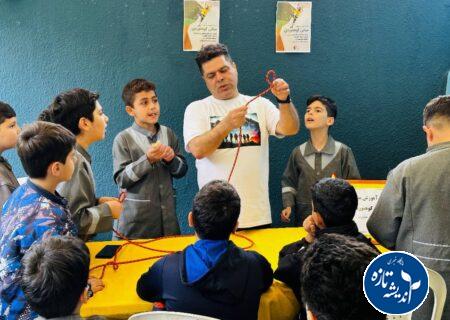 برگزاری کارگاه آموزشی مبانی مقدماتی و آشنایی با تجهیزات کوهنوردی برای دانش آموزان در بندر انزلی