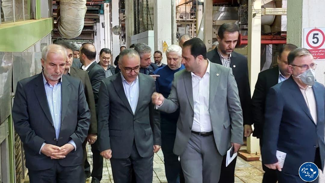 دیدار و بازدید سرپرست صندوق بازنشستگی کشوری از گیلان و مجتمع دخانیات گیلان