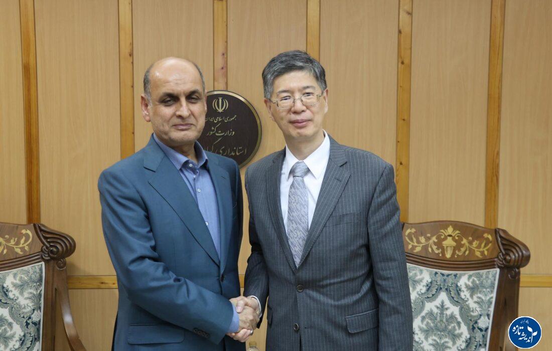 ظرفیتهای متنوع گیلان، بستر گسترش همکاریهای اقتصادی با چین