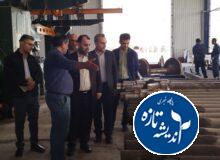 بازدید مدیرکل راه‌آهن شمال۲ از شرکت مهندسی معین صنعت فلز لوشان