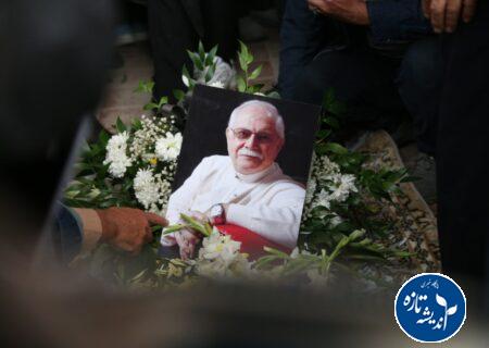 مراسم تشییع هنرمند نامآشنای گیلانی استاد” ناصرمسعودی”