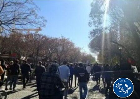 گزارشی از تجمع امروز بازاریان تهران در صداوسیما