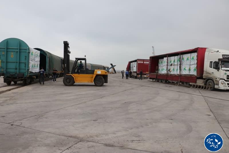 شروع حمل‌ونقل ترکیبی در اداره کل راه‌آهن شمال۲