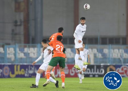 دیدار تیم های فوتبال ملوان بندرانزلی _ مس رفسنجان