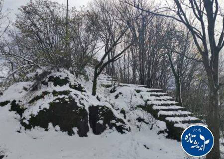 مسدود بودن راه ۴۸ روستای گیلان به دلیل کولاک
