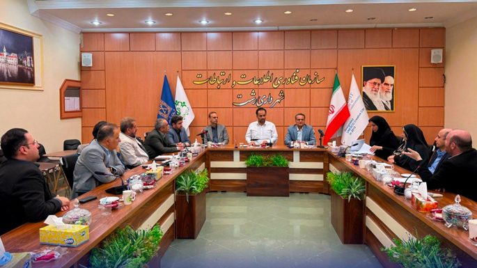 جلسه شورای مدیران مناطق پنجگانه شهرداری رشت برگزار شد