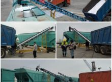 آغاز بارگیری و اعزام محموله ترانزیتی کود اوره از بندرکاسپین پس از ۱۰ ماه وقفه