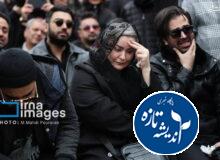 تشییع پیکر «حمید هیراد»+به روایت عکاس ایرنا
