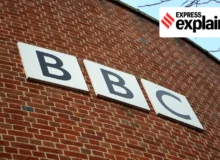 خنده پر معنای خبرنگار BBC