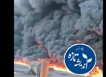 حمله موشکی سهمگین به تل آویو+فیلم