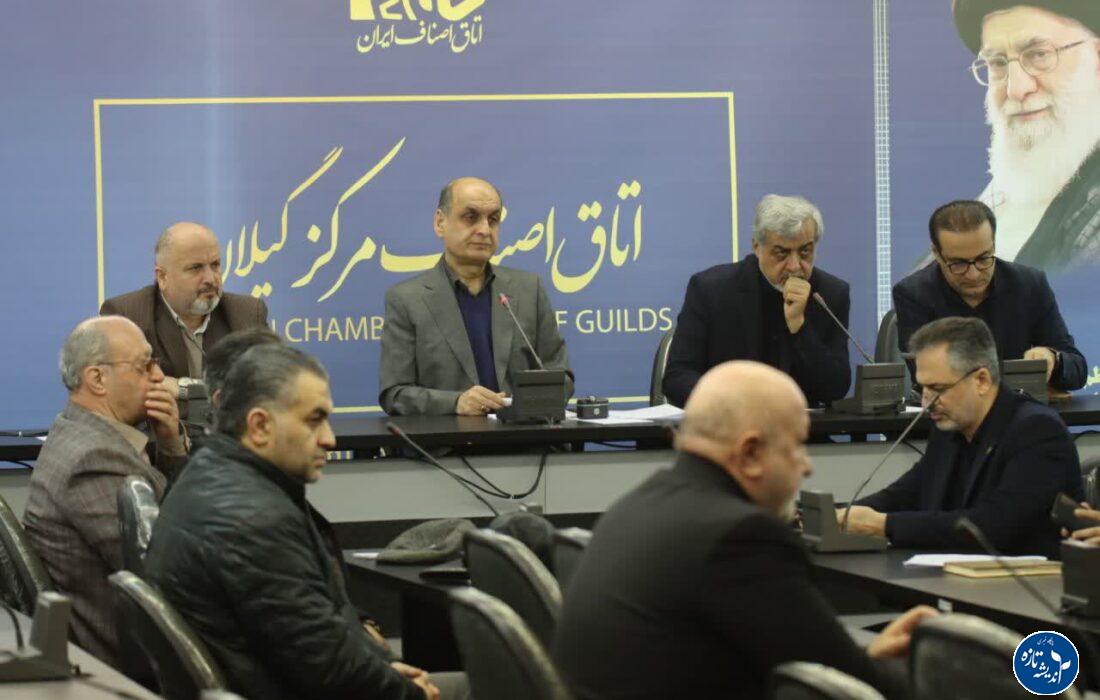 بررسی پیشرفت بازسازی بازار سوخته رشت در نشست استاندار گیلان