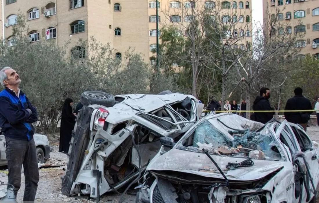 تصاویر حملات جنگنده های اسرائیل به تهران