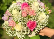 طرح هایی از دسته گل عروس