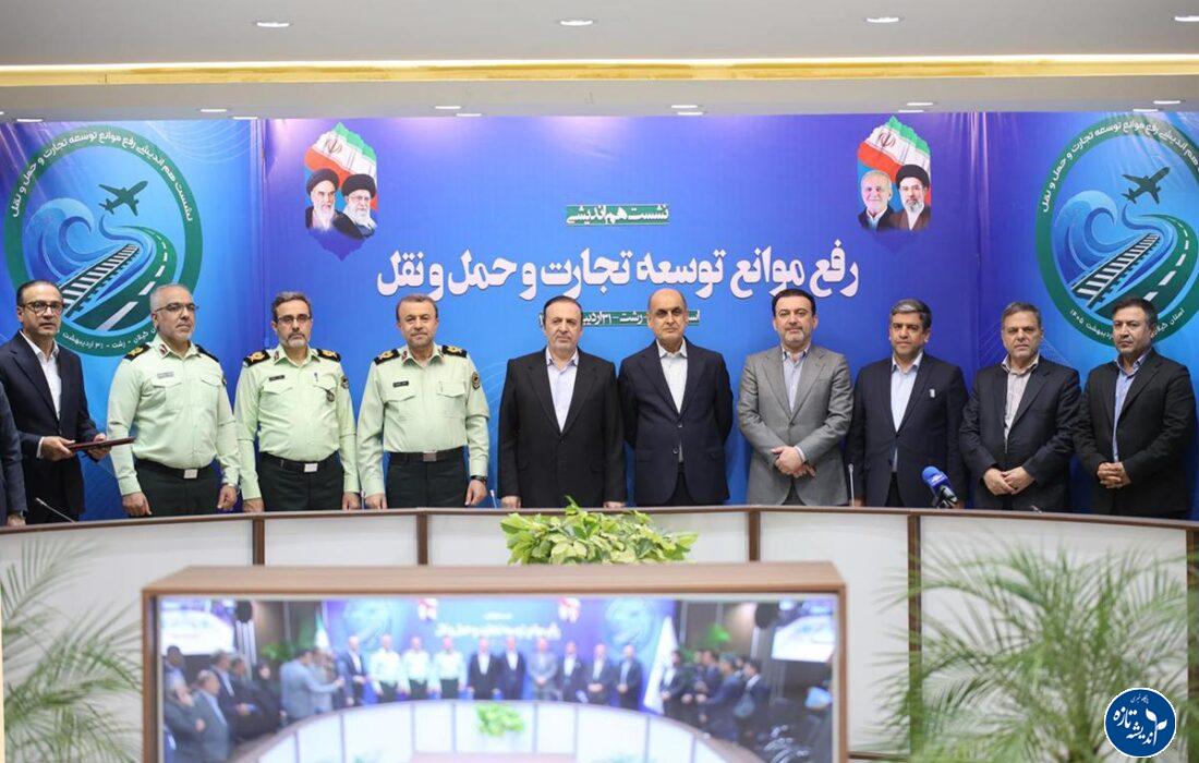 تردد خودروهای پلاک منطقه آزاد انزلی در ۵ استان آزاد شد