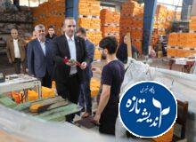حضور بی‌واسطه مدیرعامل منطقه آزاد انزلی در خطوط تولید و تقدیر از كارگران نمونه