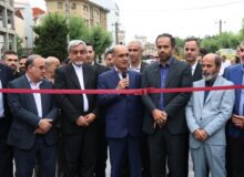 تقاطع غیرهمسطح آیت‌الله رودباری رشت به بهره‌برداری رسید
