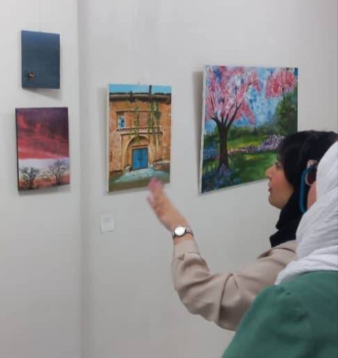  نمایشگاه گروهی نقاشی و عکاسی، با عنوان “تلاقی دو جهان”