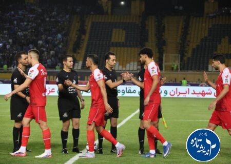 دیدار تیم های فوتبال پرسپولیس _ استفلال