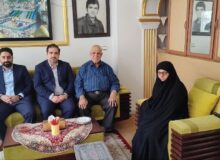 دیدار و پیگیری وضعیت و دغدغه‌های بیمه شدگان بیمه دی شرق گیلان
